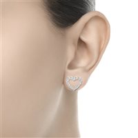 Boucles d'oreilles Recarlo Femme Anniversary in Or Diamante 0.44 Ct E01CU009/044 - E01CU009/044